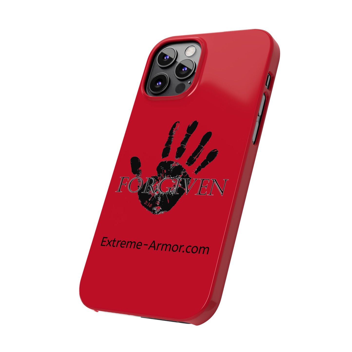 Extreme-Armor (Forgiven) iPhone Red Case