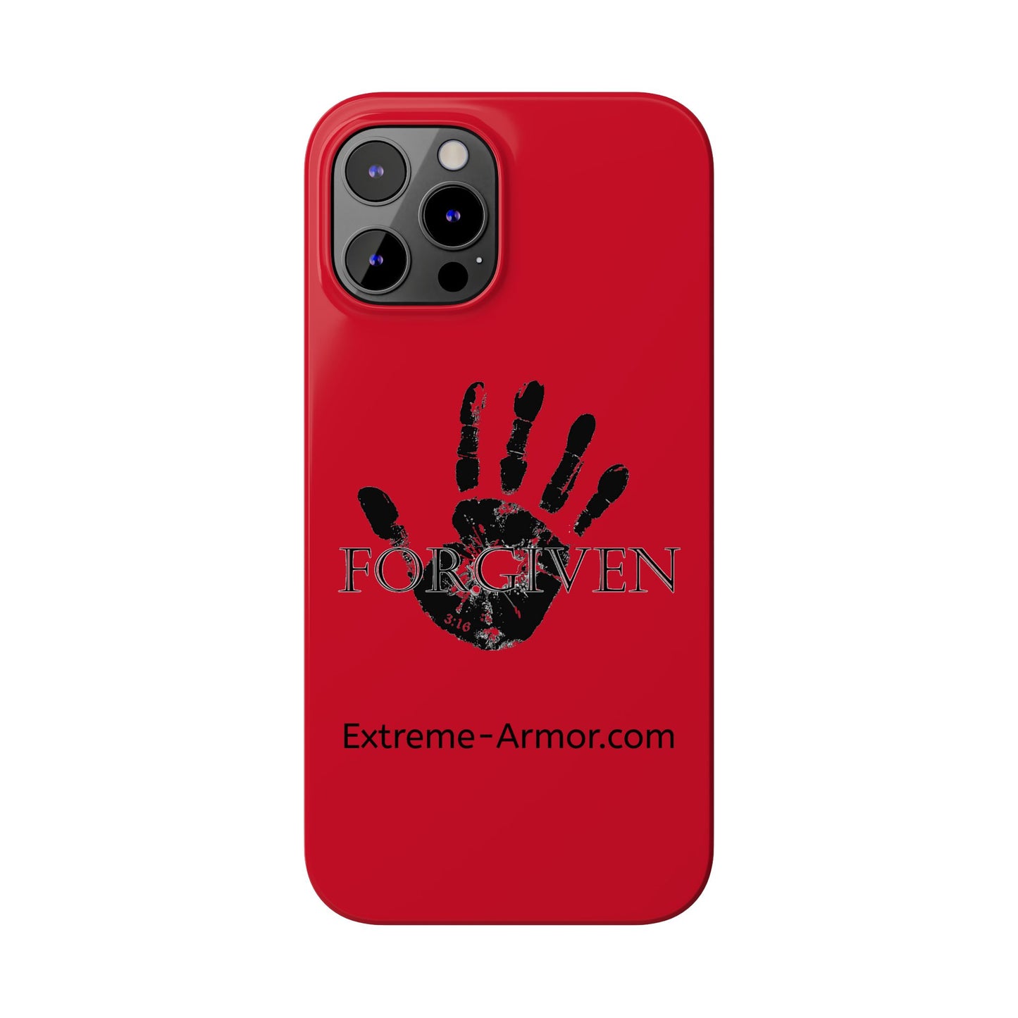 Extreme-Armor (Forgiven) iPhone Red Case