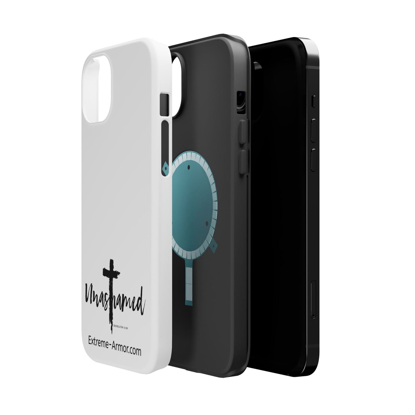 I-phone Magnetic Case (Unashamed) White