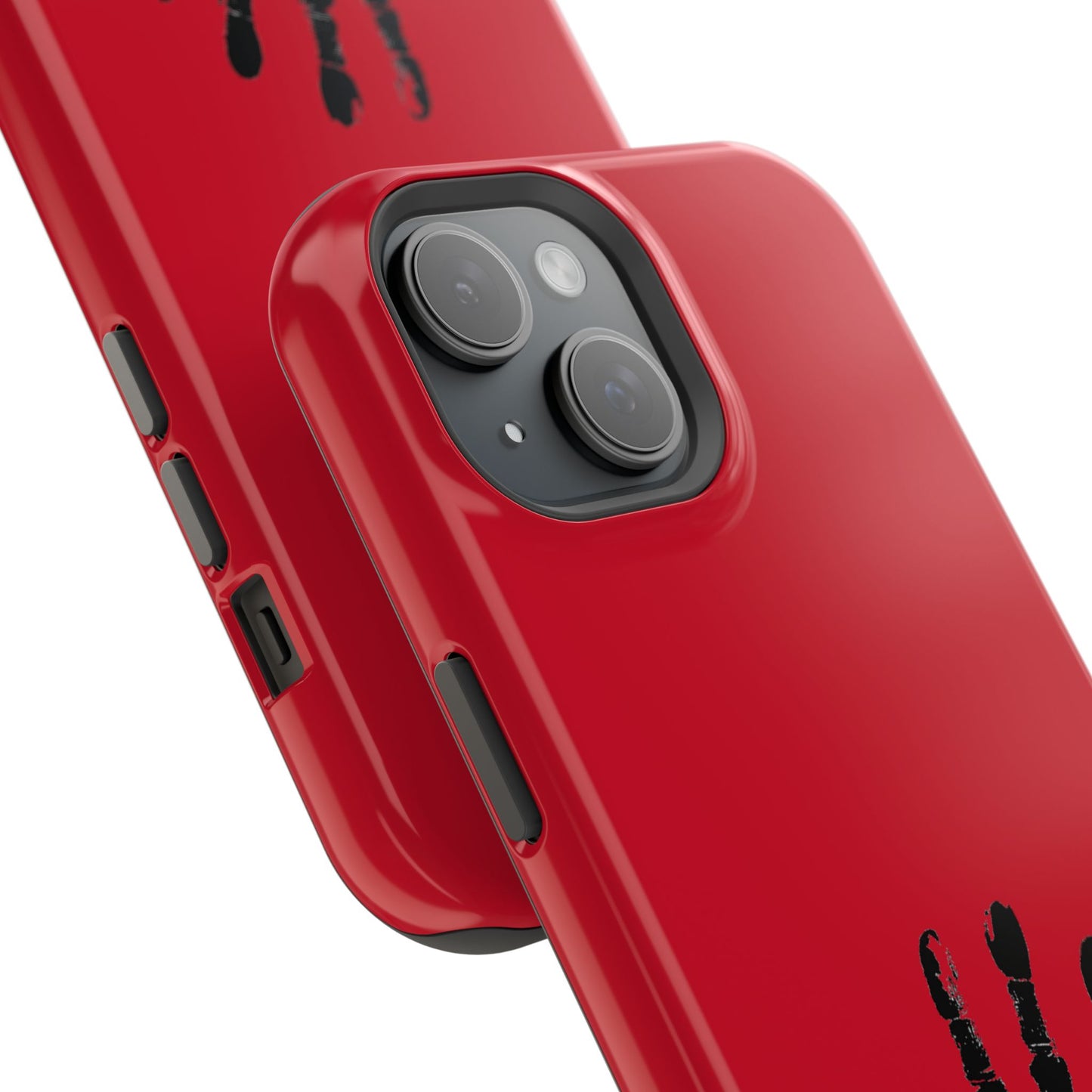 I-phone Magnetic Case (Forgiven) Red