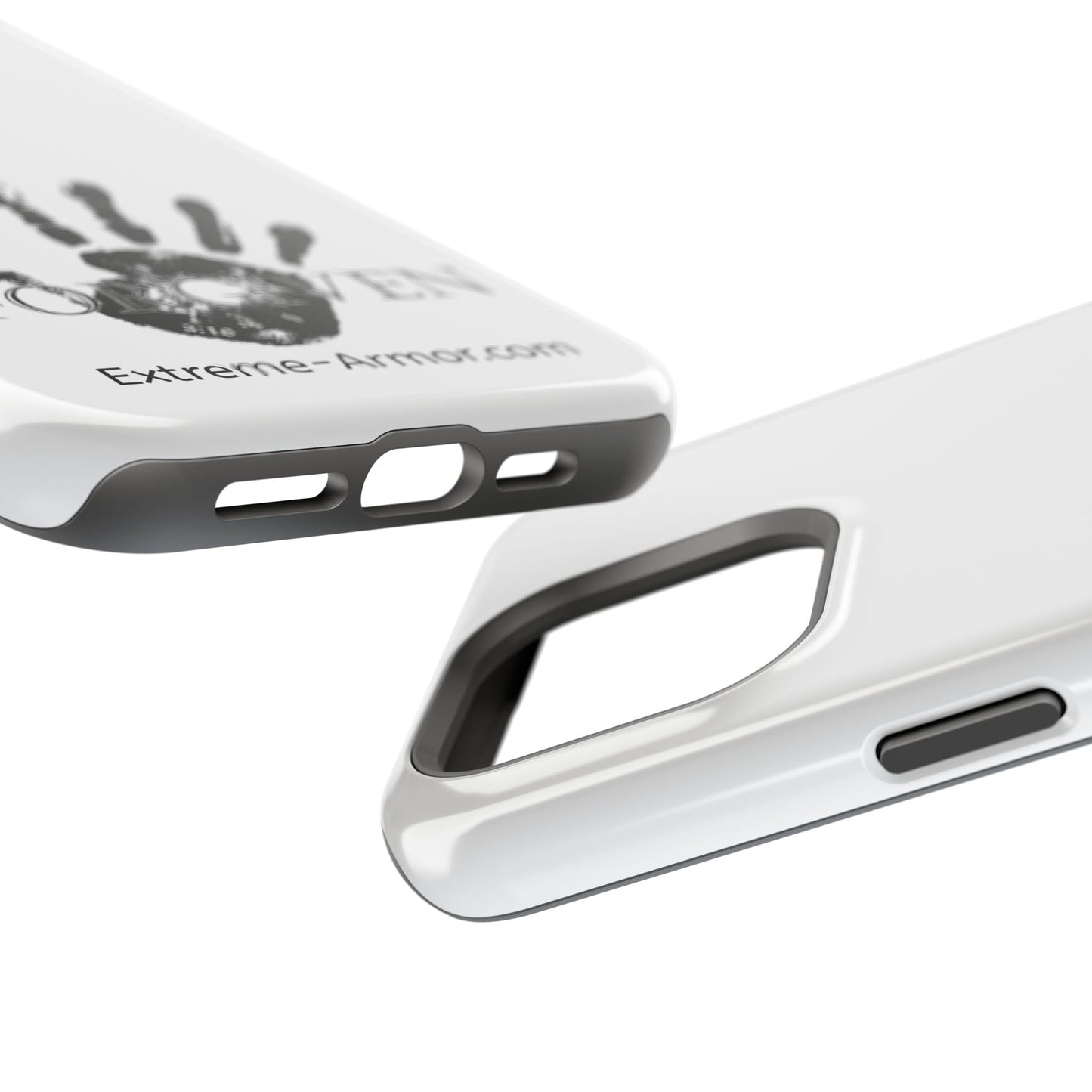 I-phone Magnetic Case (Forgiven) White