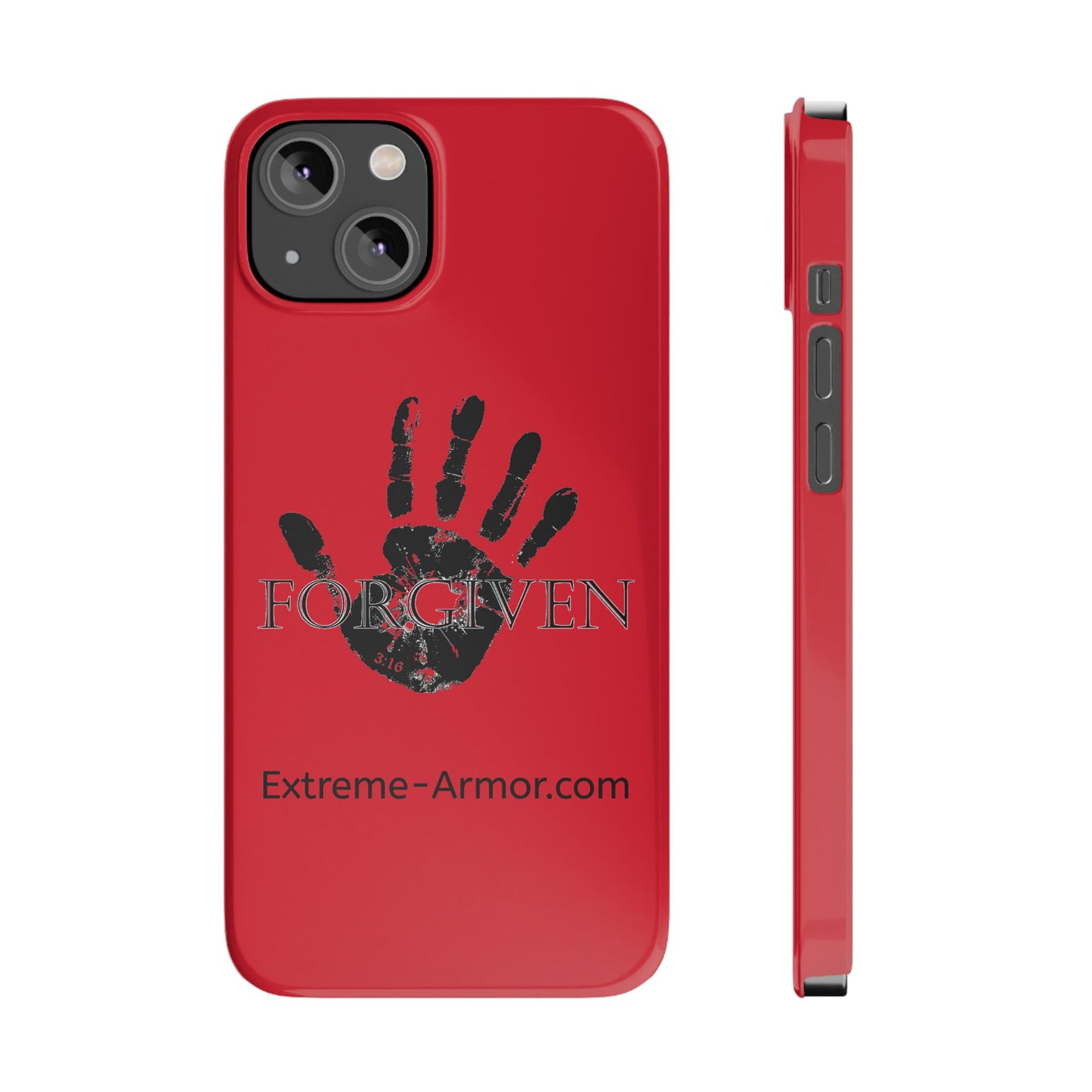 Extreme-Armor (Forgiven) iPhone Red Case