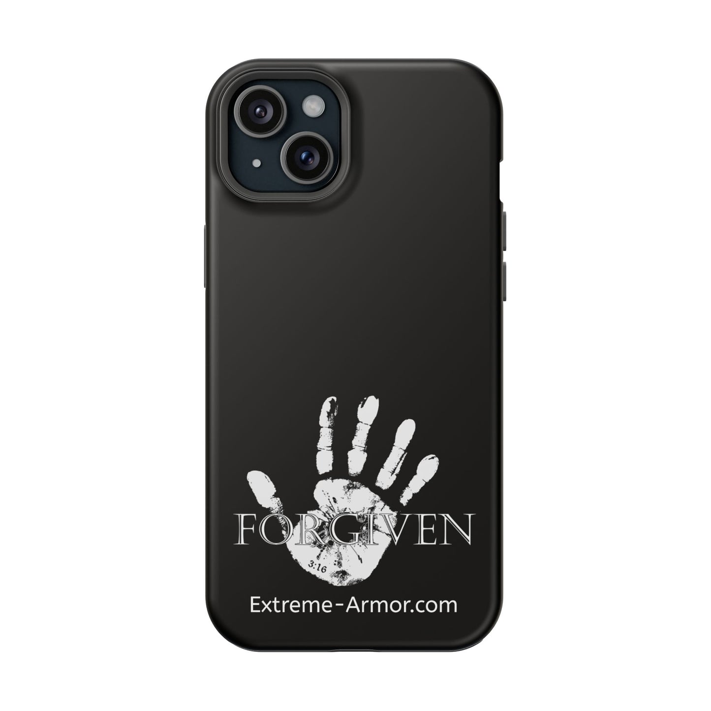 I-phone Magnetic Case (Forgiven) Black