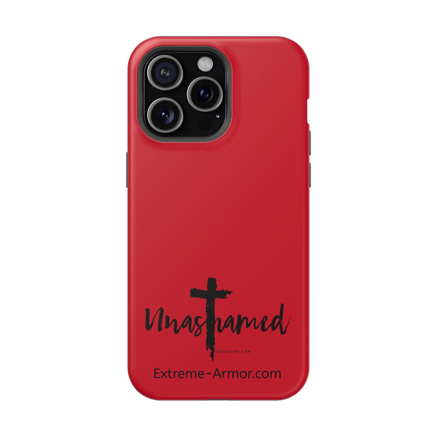 I-phone Magnetic Case (Unashamed) Red