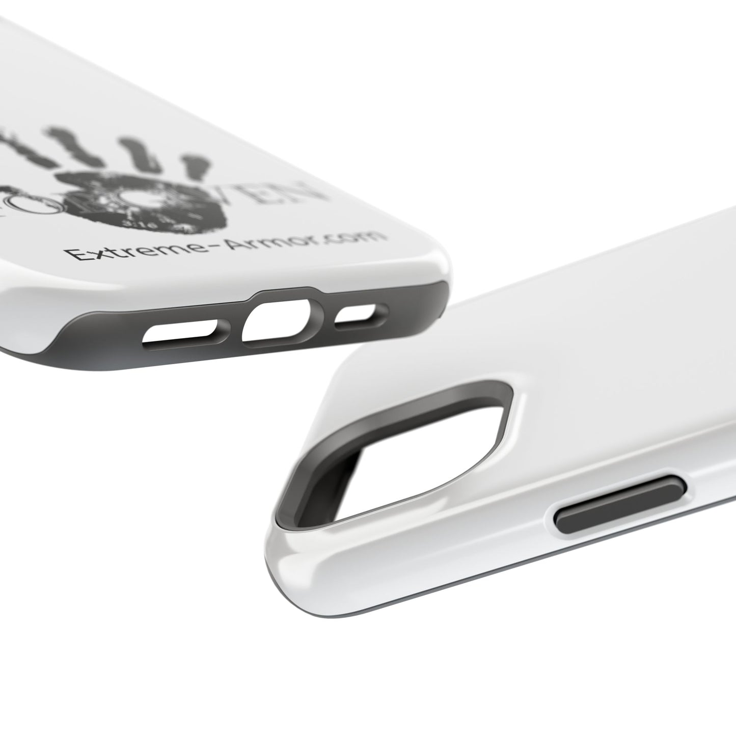 I-phone Magnetic Case (Forgiven) White