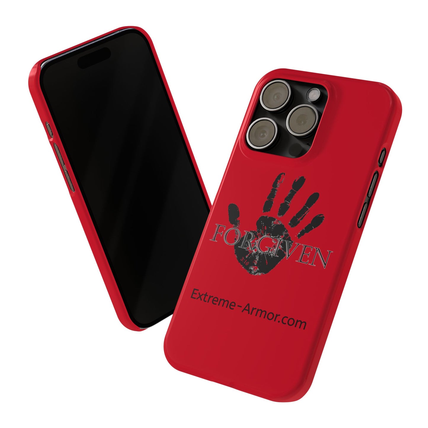 Extreme-Armor (Forgiven) iPhone Red Case