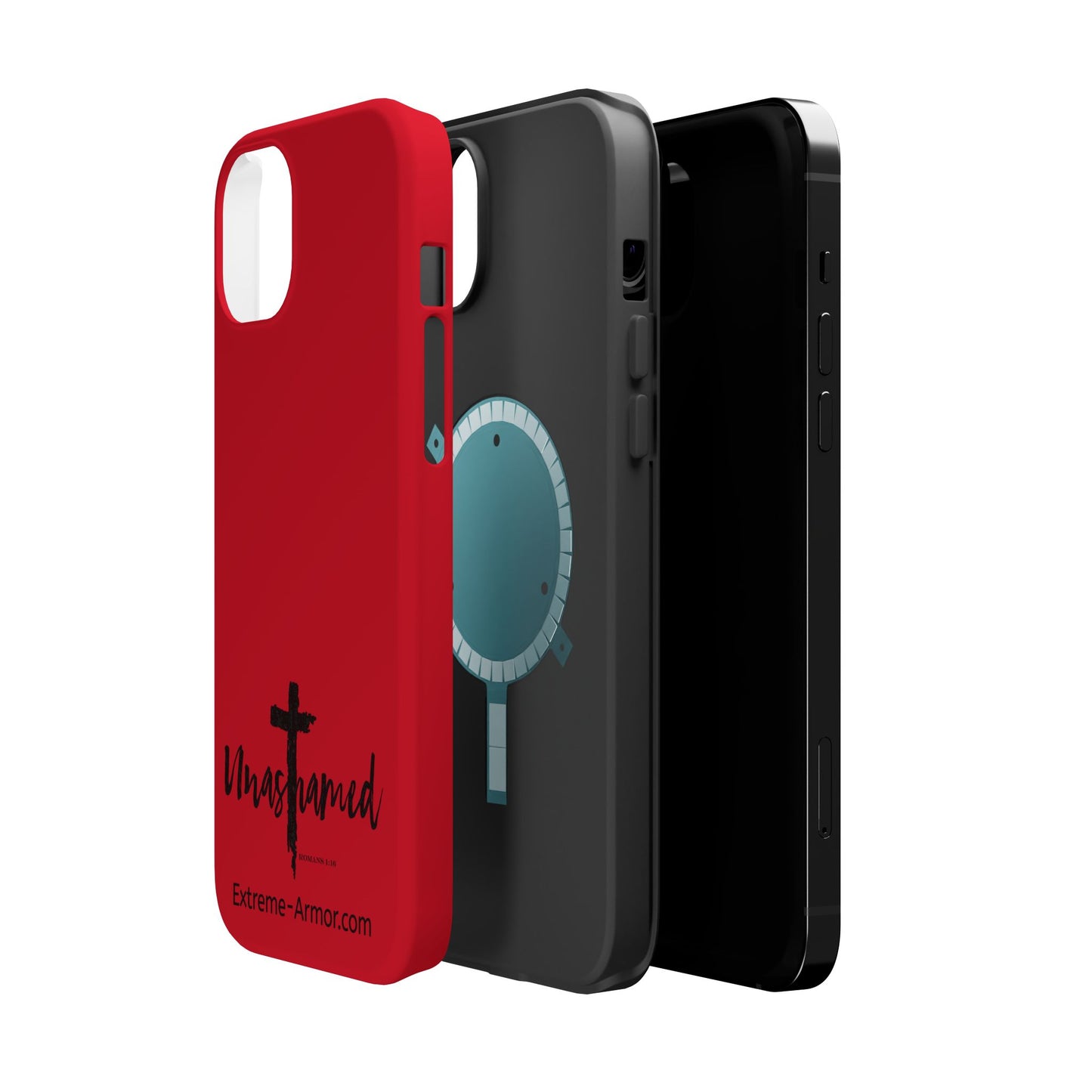 I-phone Magnetic Case (Unashamed) Red