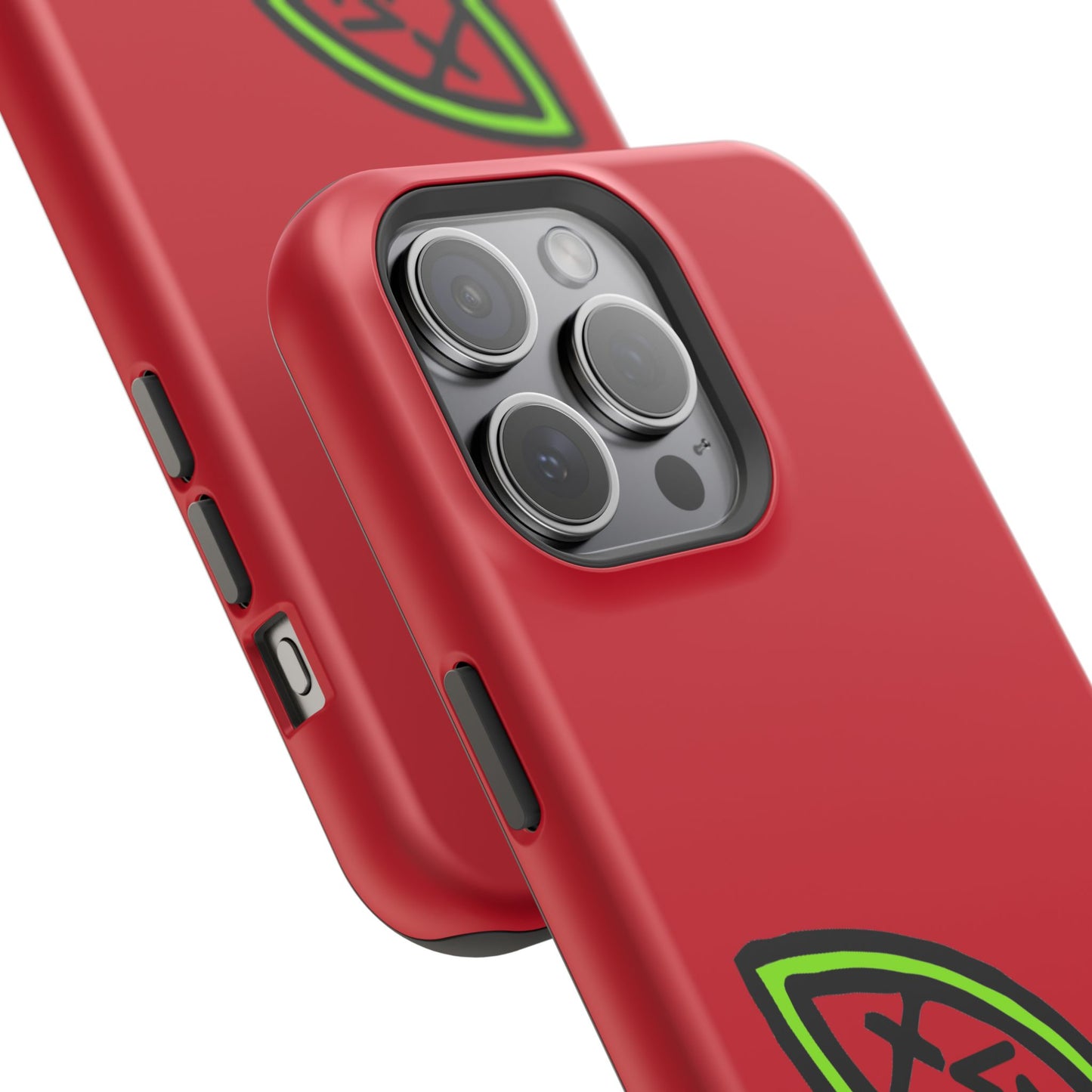 I-phone Magnetic Case (Extreme-Armor) Red