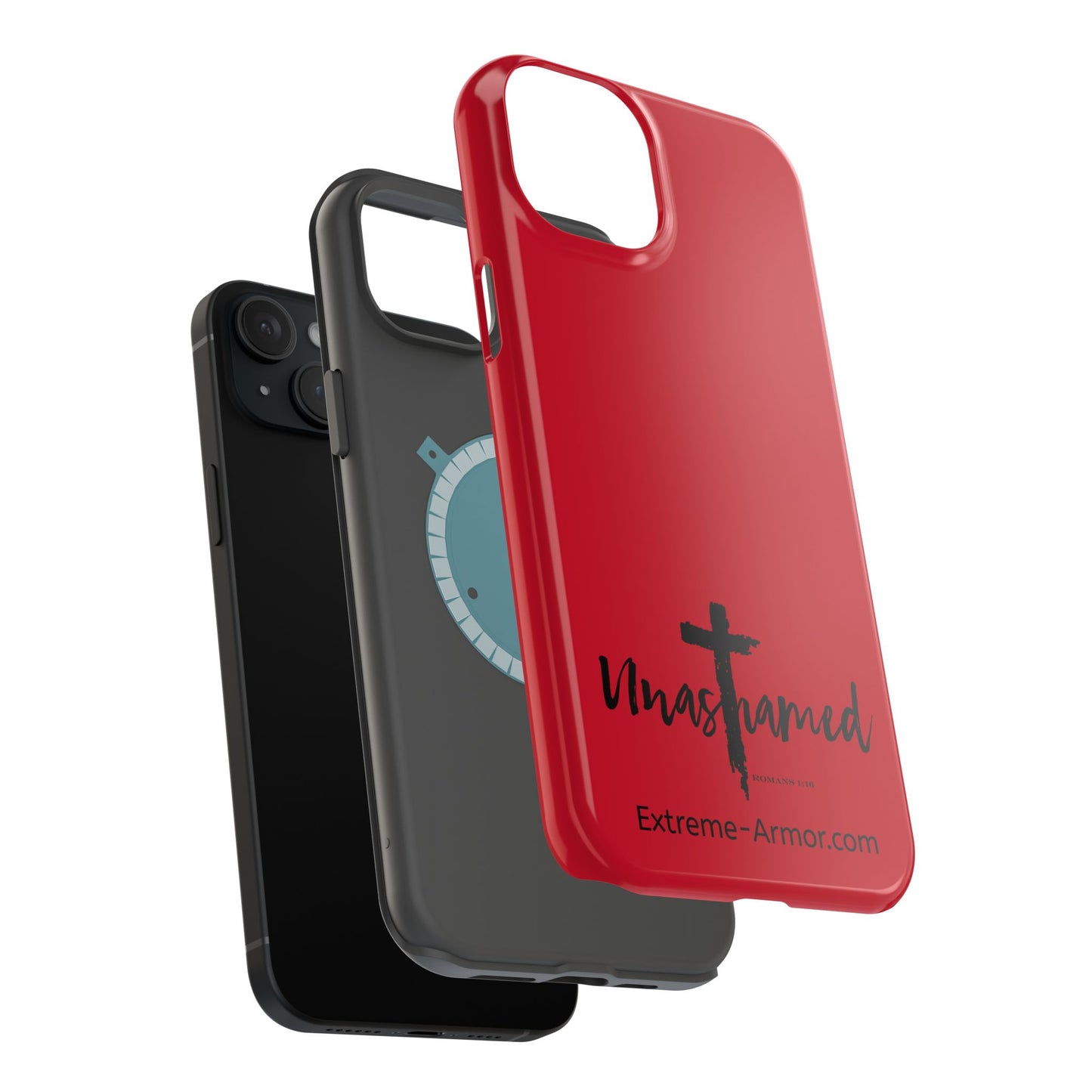 I-phone Magnetic Case (Unashamed) Red