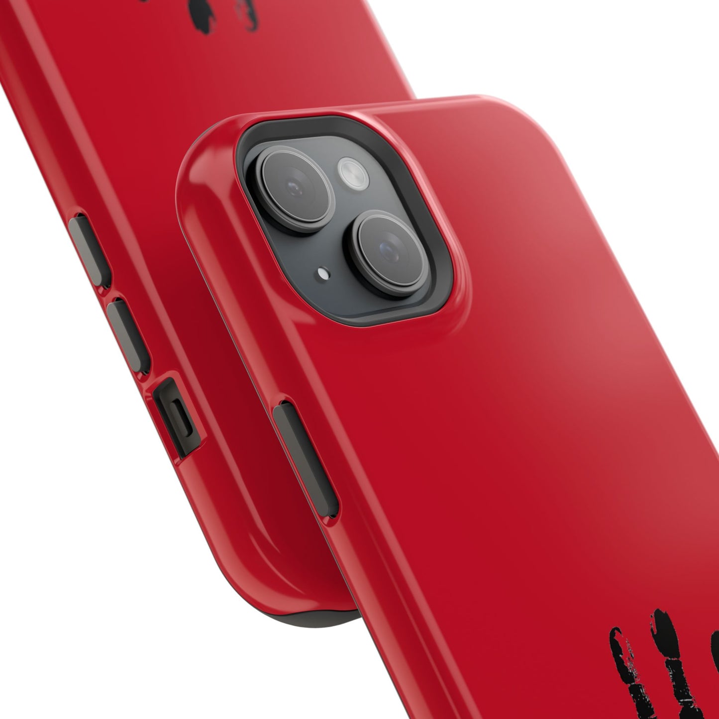 I-phone Magnetic Case (Forgiven) Red