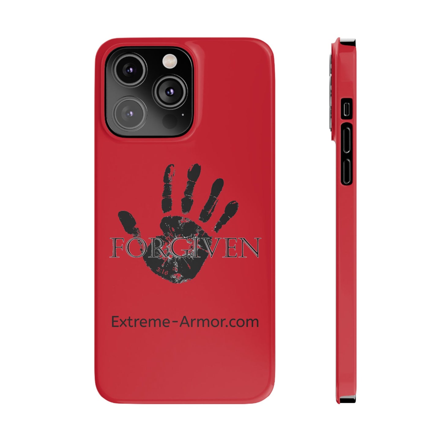 Extreme-Armor (Forgiven) iPhone Red Case