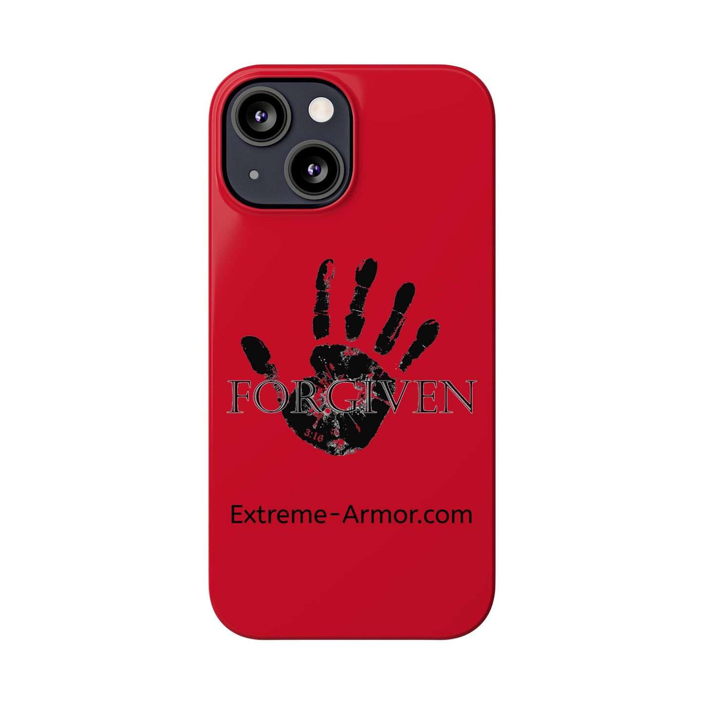 Extreme-Armor (Forgiven) iPhone Red Case