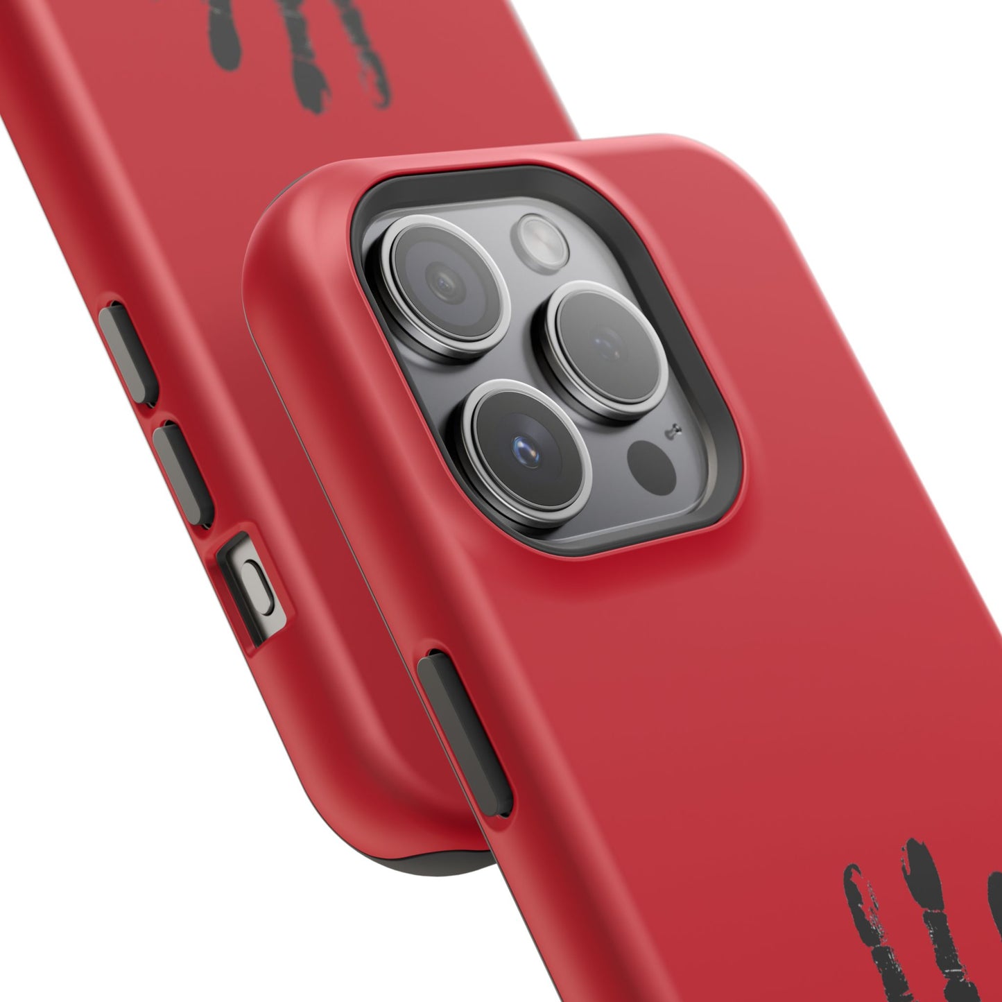 I-phone Magnetic Case (Forgiven) Red