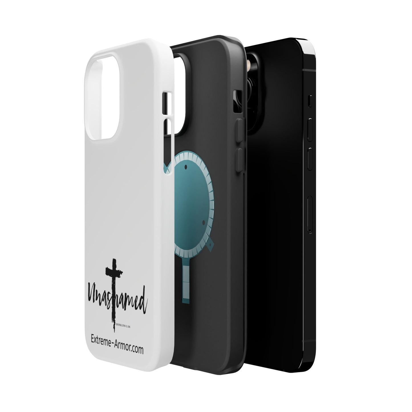 I-phone Magnetic Case (Unashamed) White