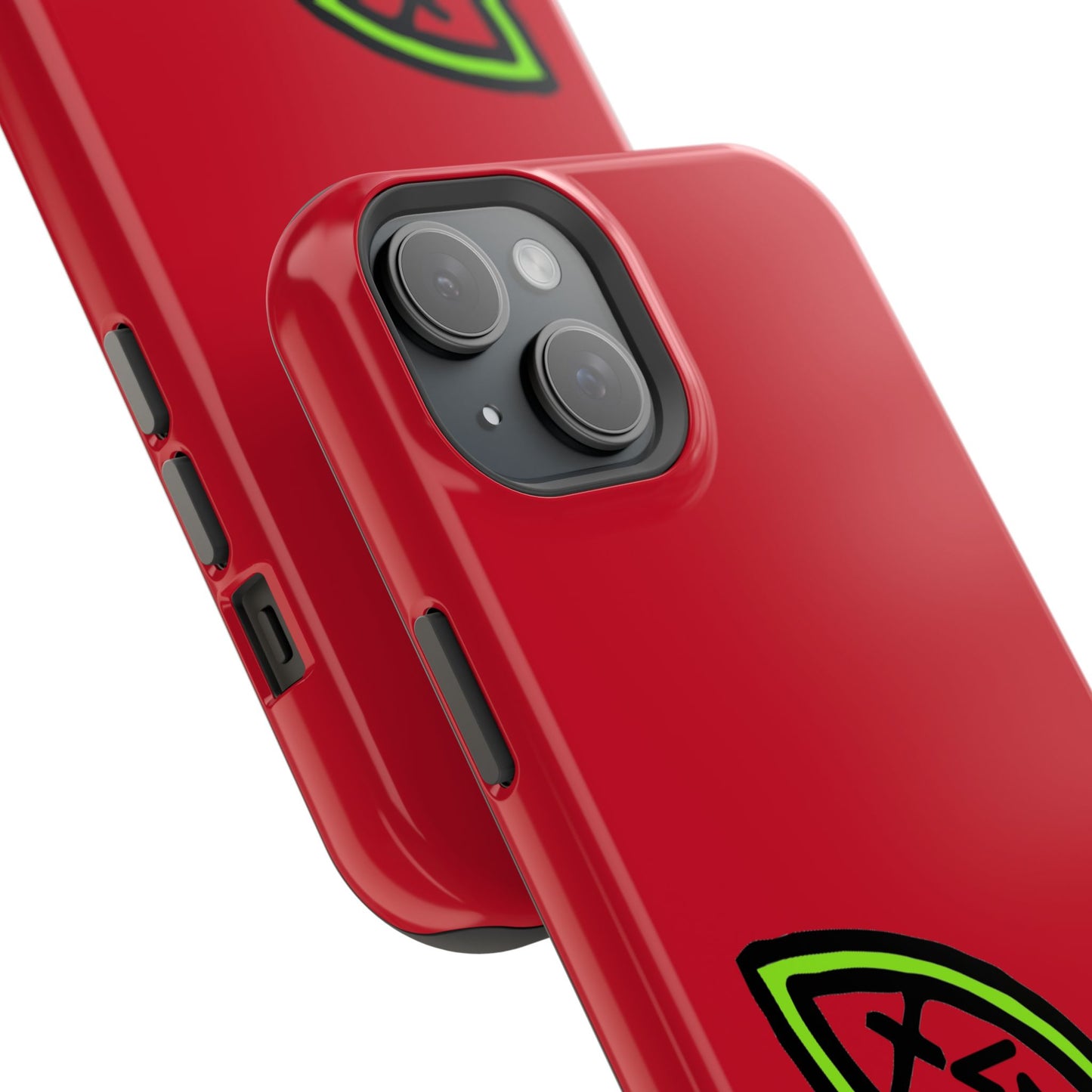 I-phone Magnetic Case (Extreme-Armor) Red