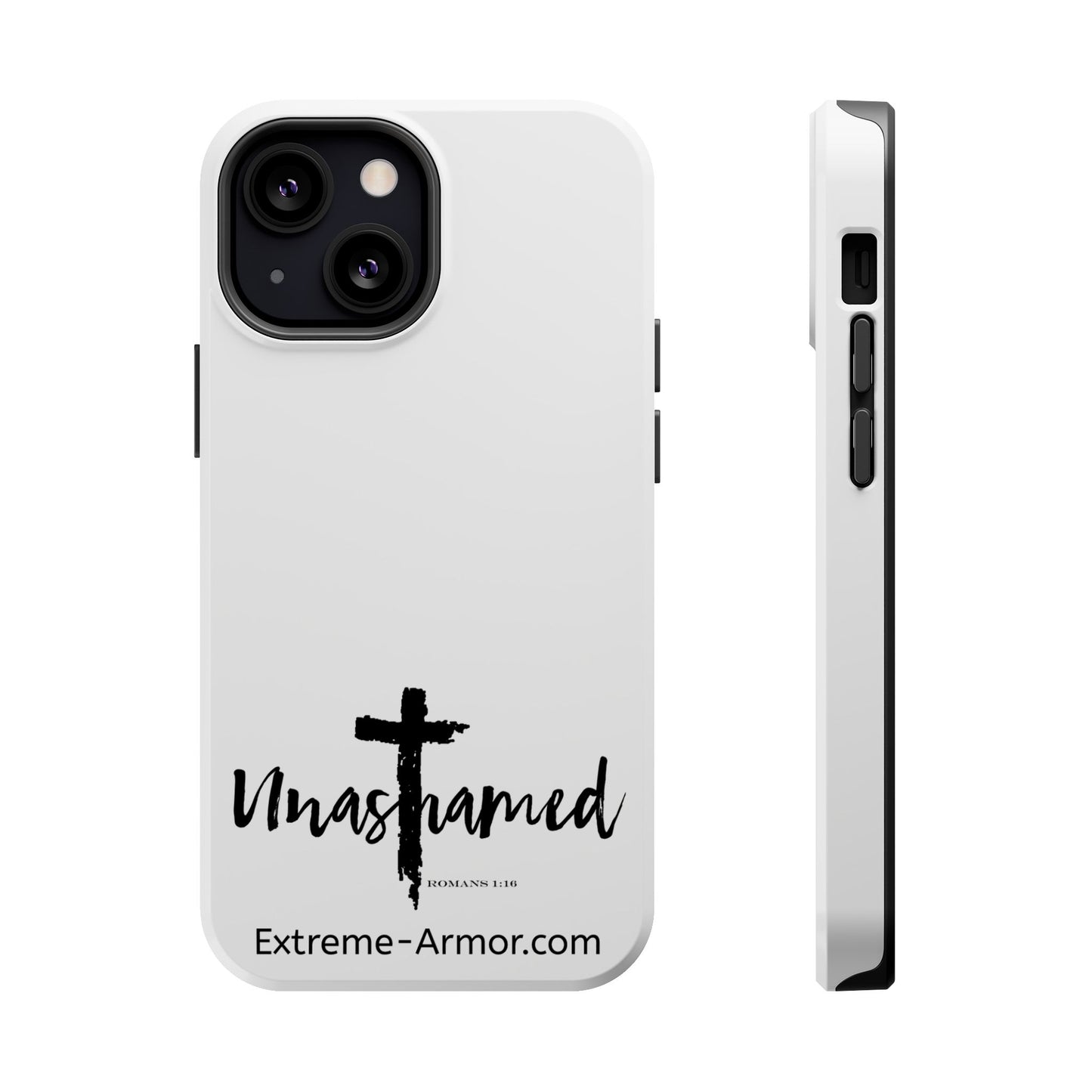 I-phone Magnetic Case (Unashamed) White