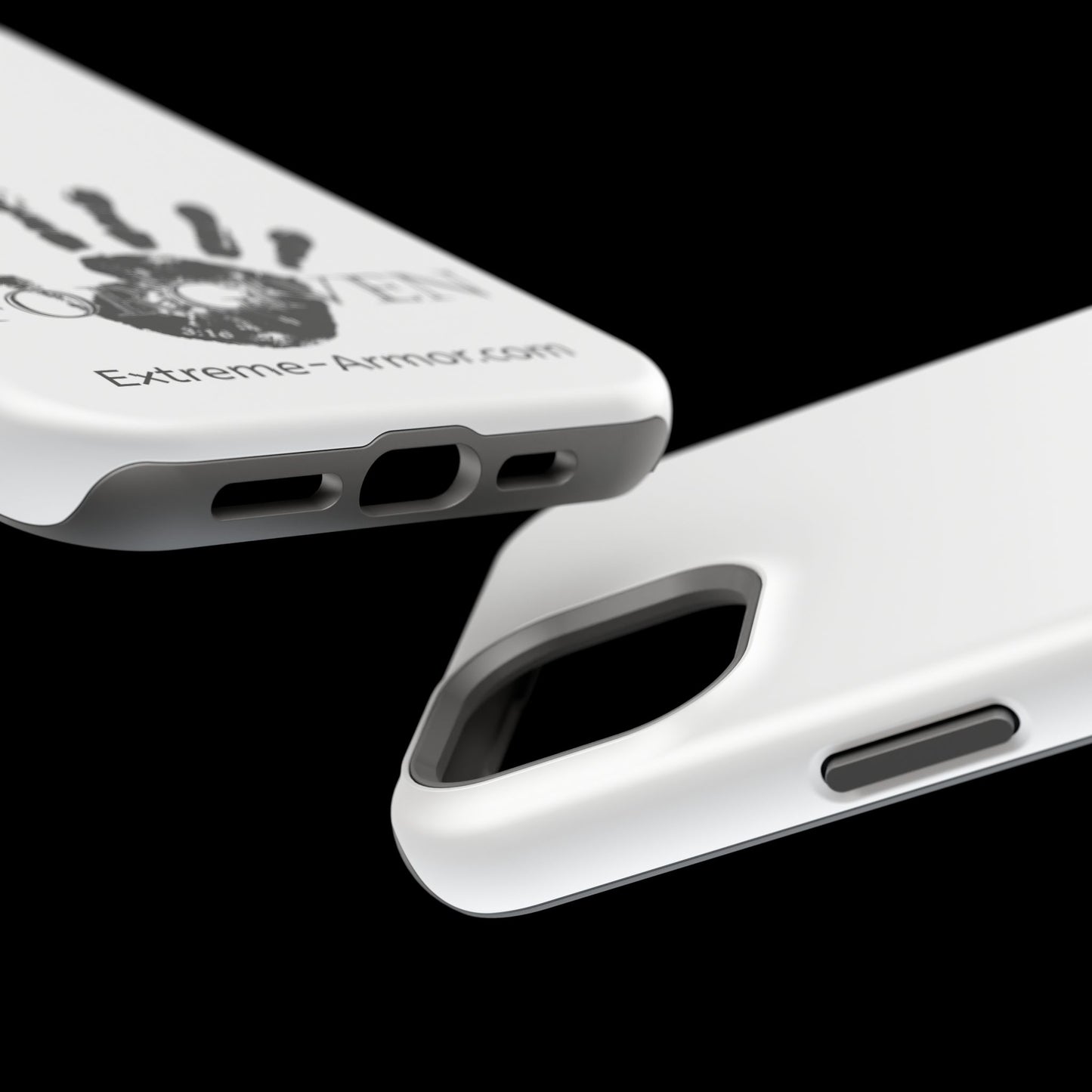 I-phone Magnetic Case (Forgiven) White