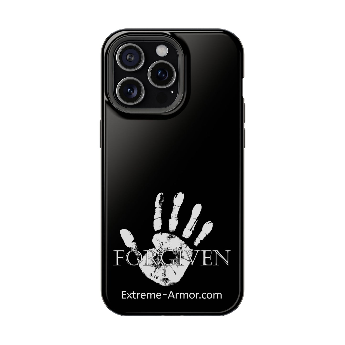 I-phone Magnetic Case (Forgiven) Black