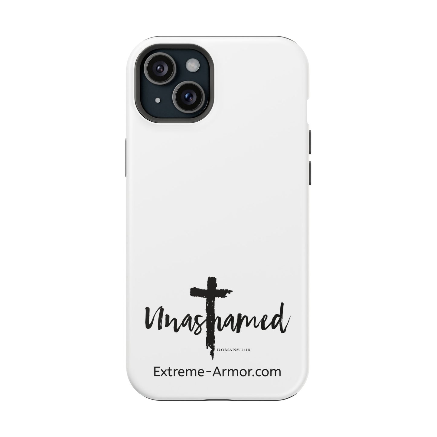 I-phone Magnetic Case (Unashamed) White