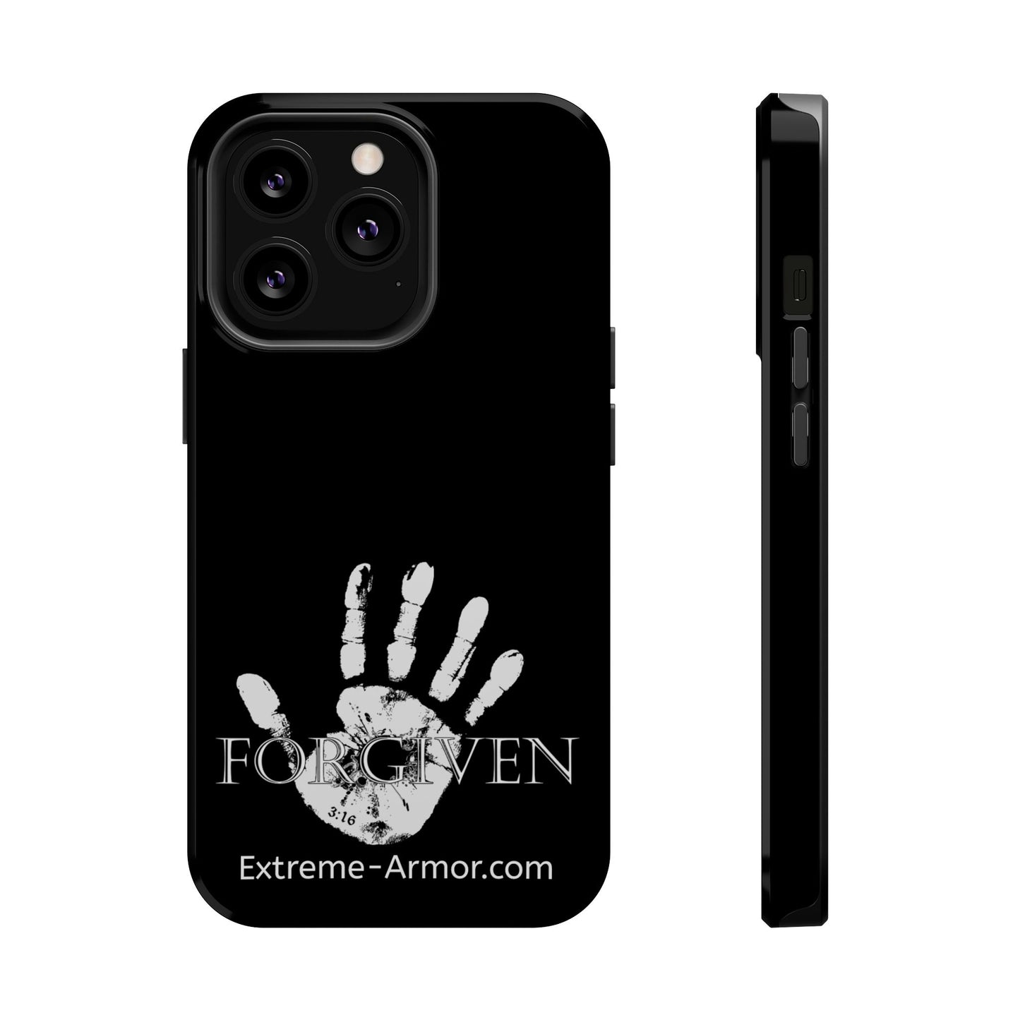 I-phone Magnetic Case (Forgiven) Black