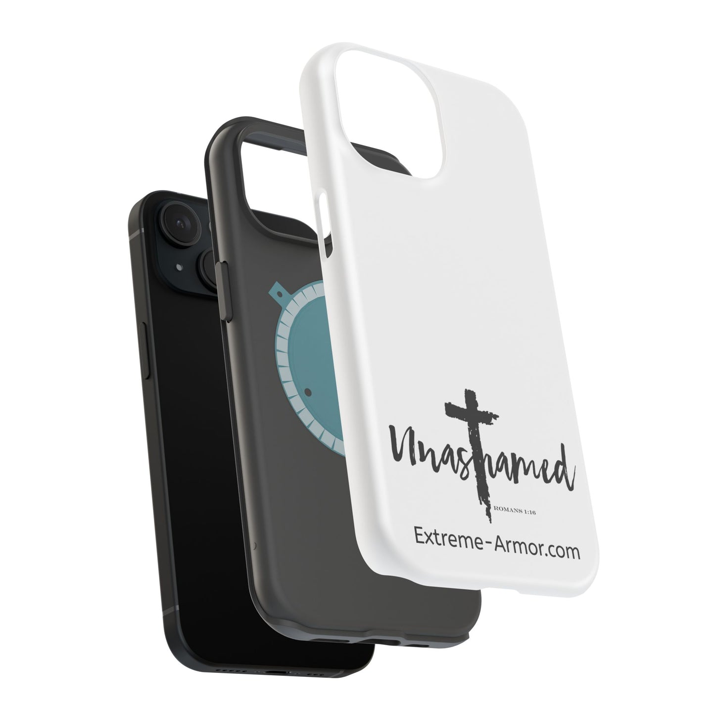 I-phone Magnetic Case (Unashamed) White