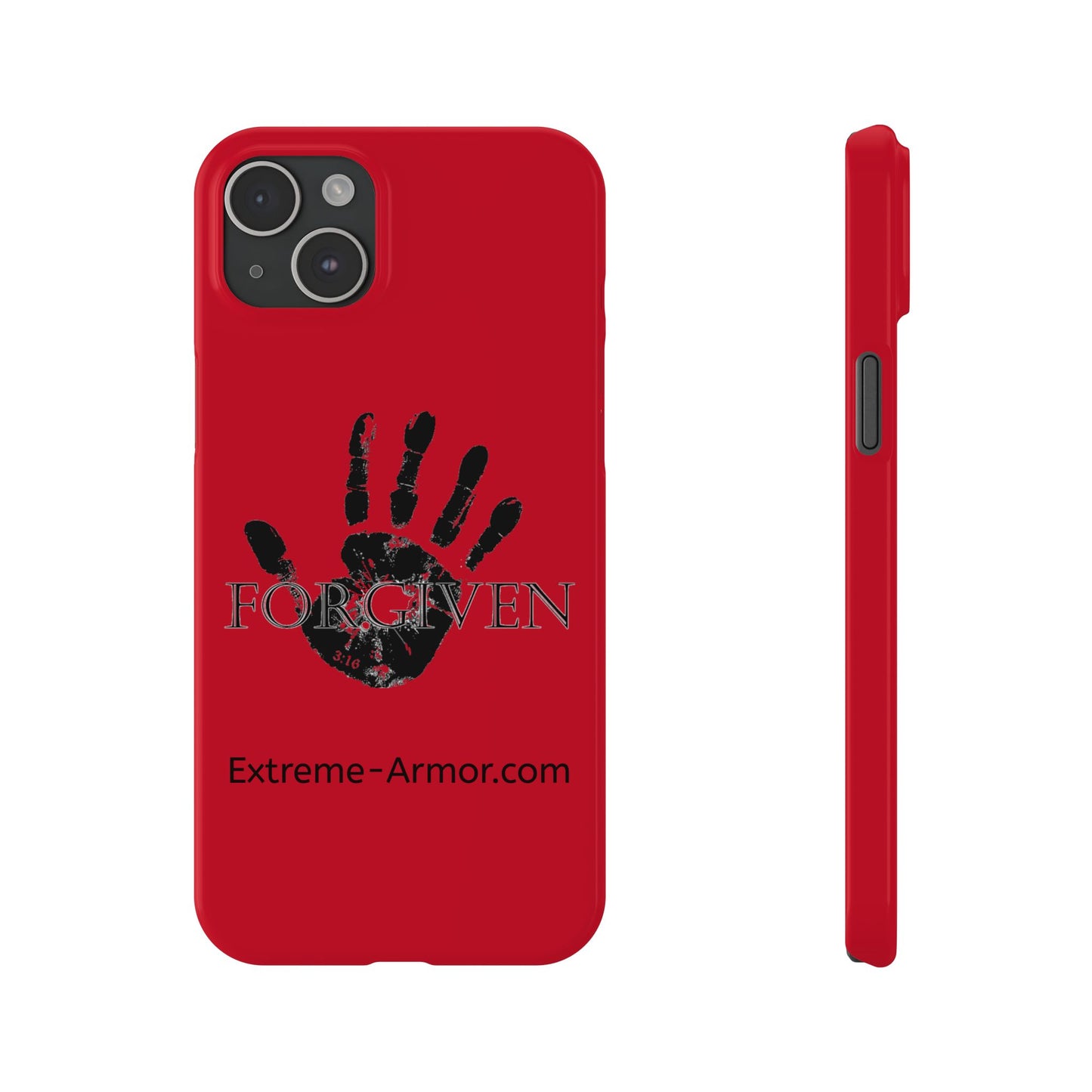 Extreme-Armor (Forgiven) iPhone Red Case