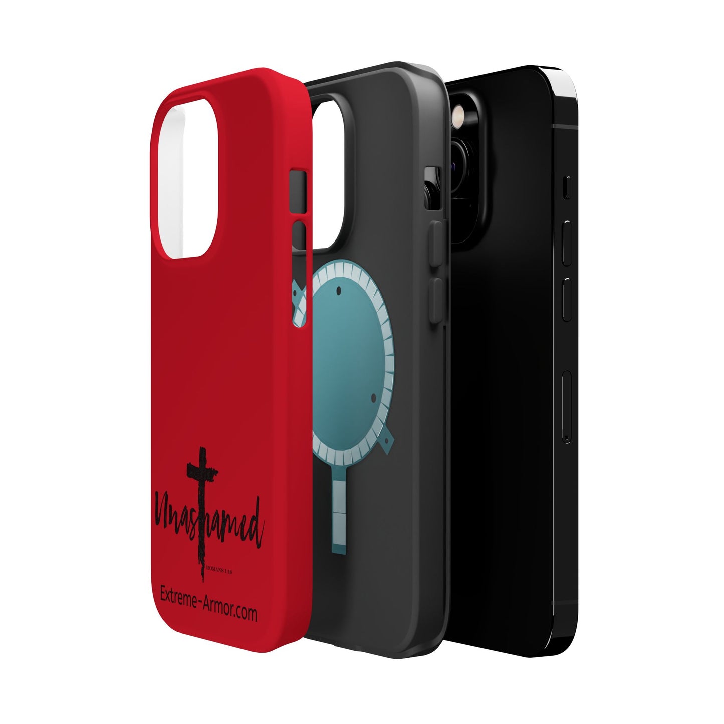 I-phone Magnetic Case (Unashamed) Red