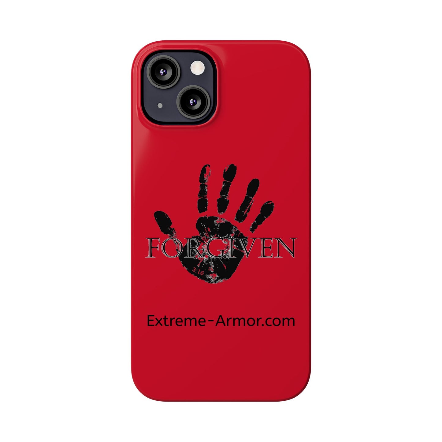 Extreme-Armor (Forgiven) iPhone Red Case