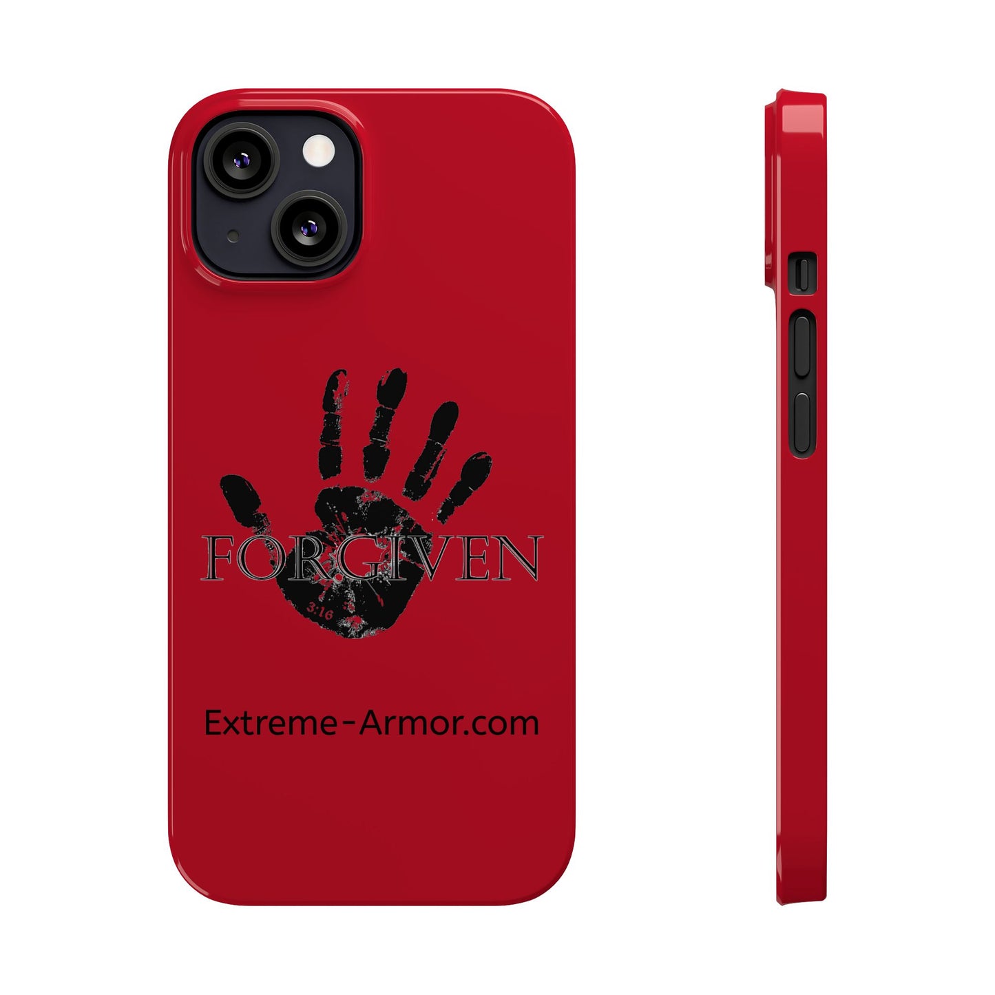 Extreme-Armor (Forgiven) iPhone Red Case