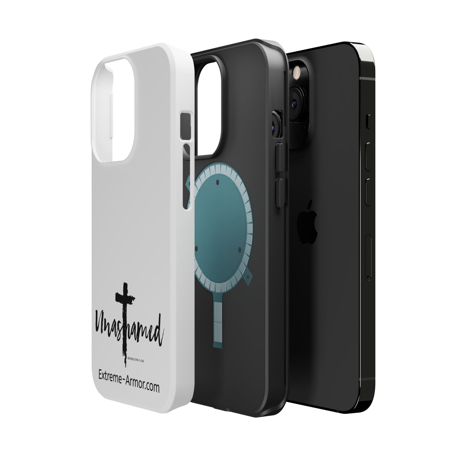 I-phone Magnetic Case (Unashamed) White