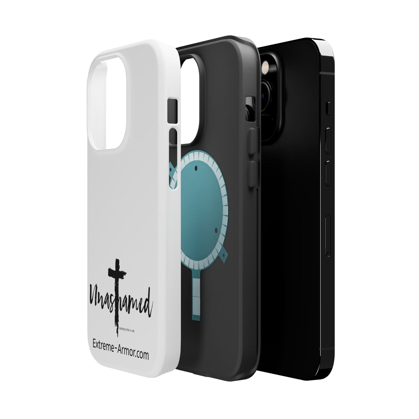 I-phone Magnetic Case (Unashamed) White