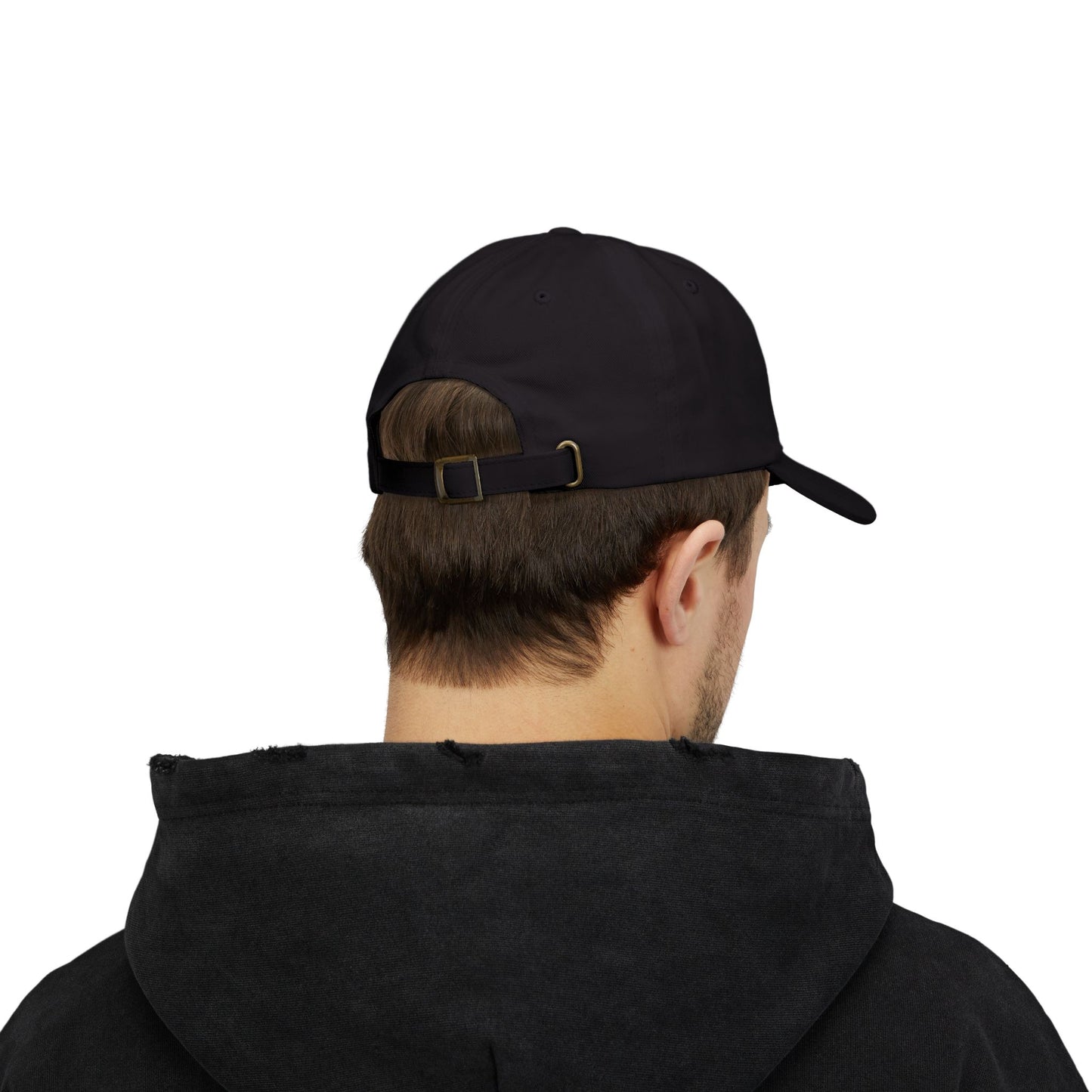 Black Unashamed Classic Embroidered Cap