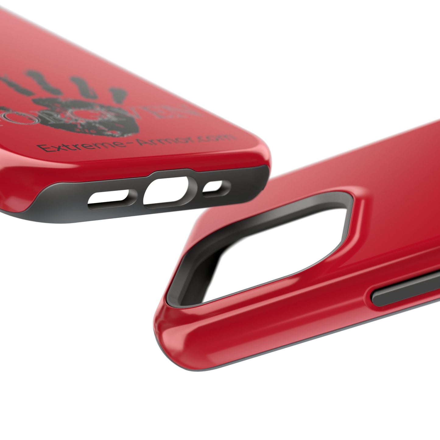 I-phone Magnetic Case (Forgiven) Red