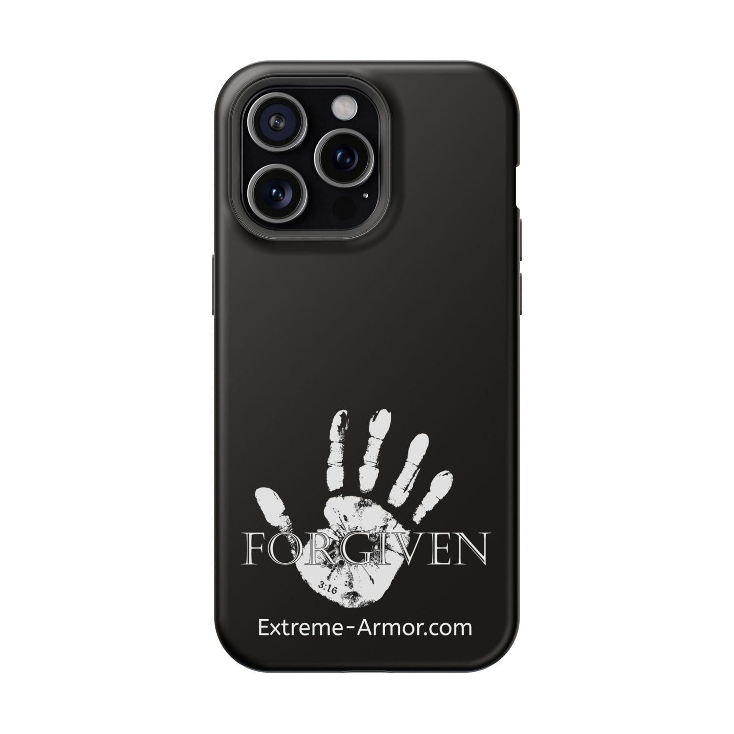 I-phone Magnetic Case (Forgiven) Black