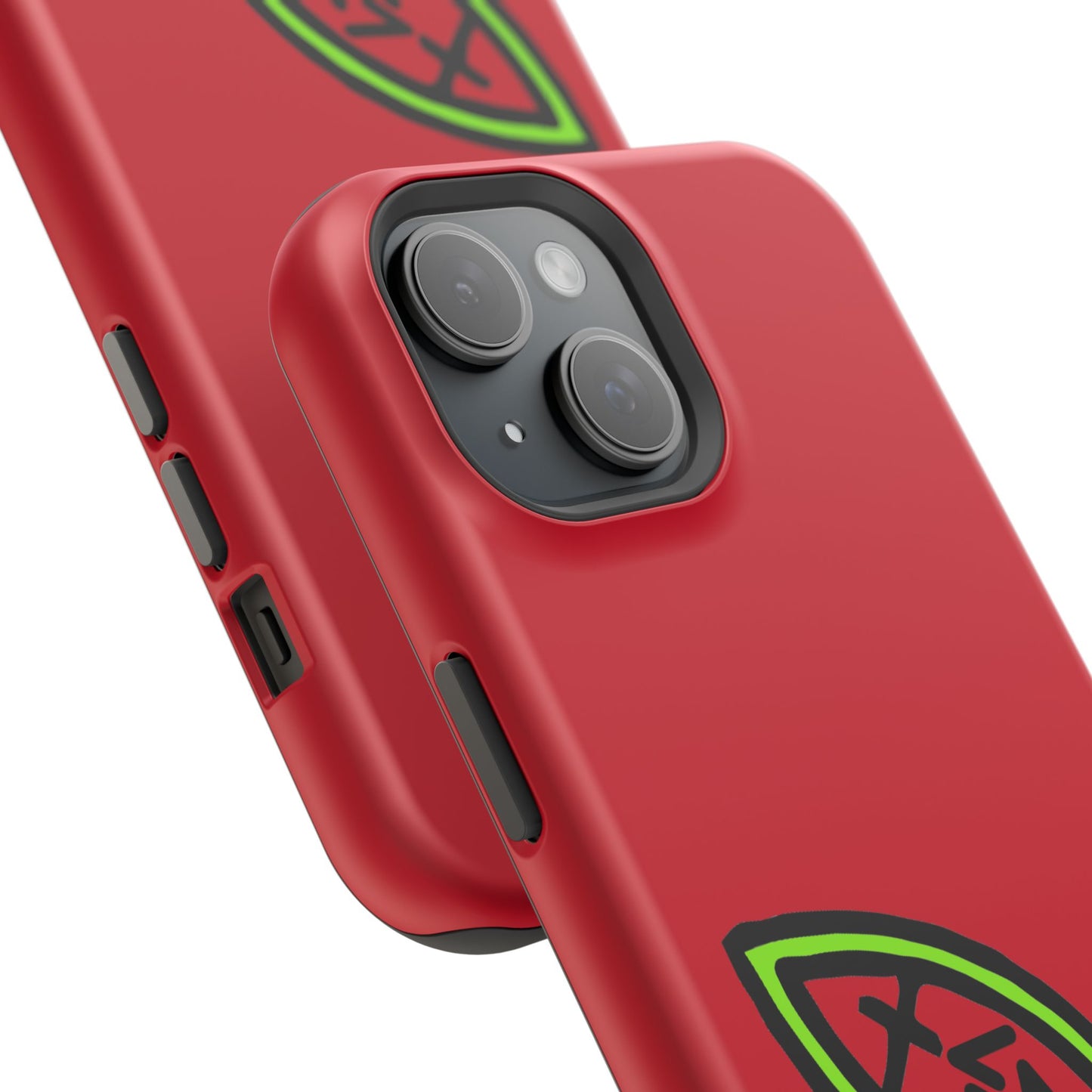 I-phone Magnetic Case (Extreme-Armor) Red