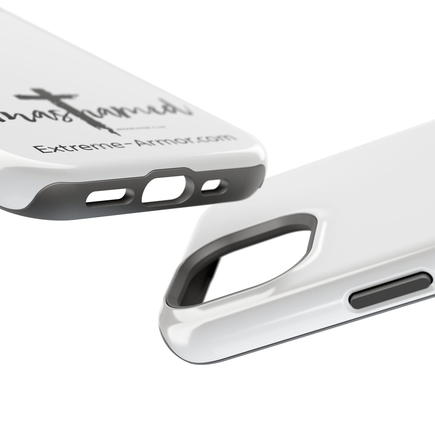 I-phone Magnetic Case (Unashamed) White