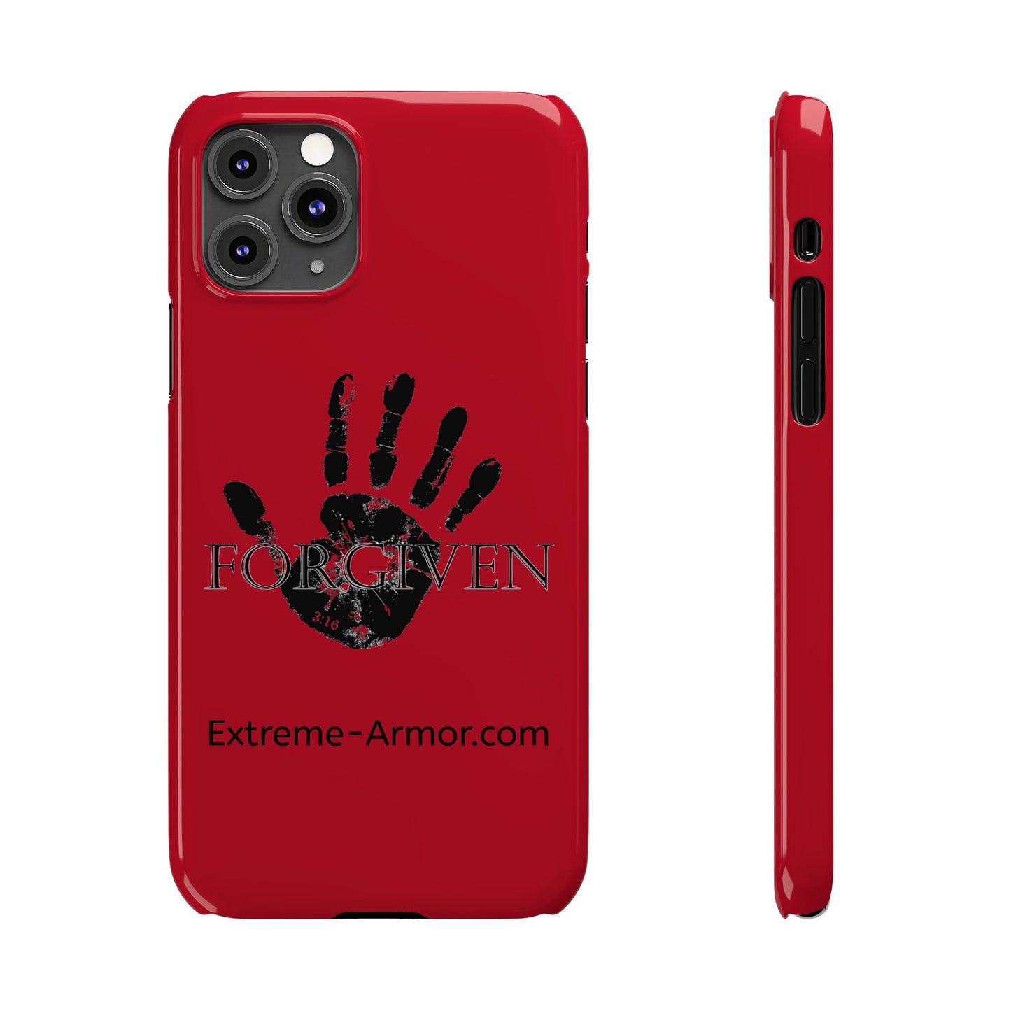 Extreme-Armor (Forgiven) iPhone Red Case