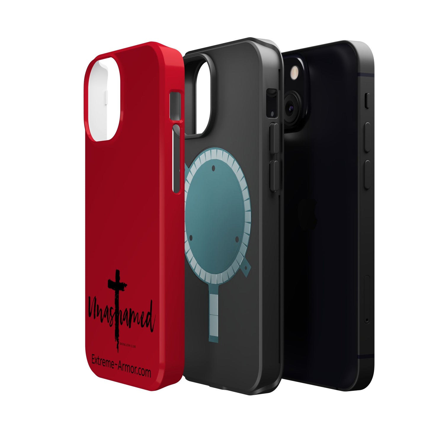 I-phone Magnetic Case (Unashamed) Red