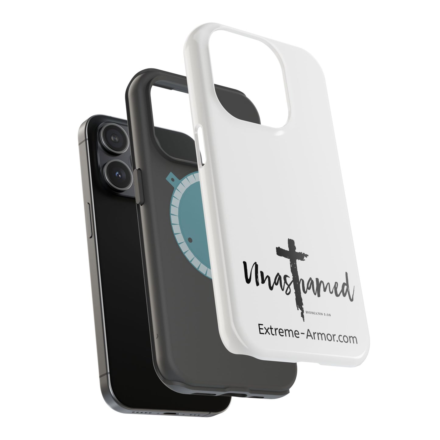 I-phone Magnetic Case (Unashamed) White