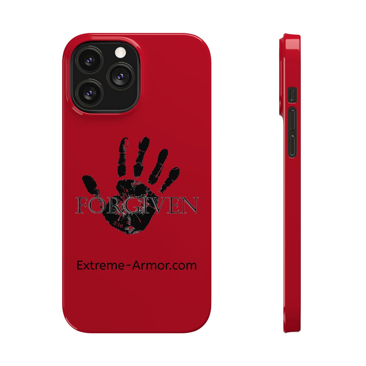 Extreme-Armor (Forgiven) iPhone Red Case