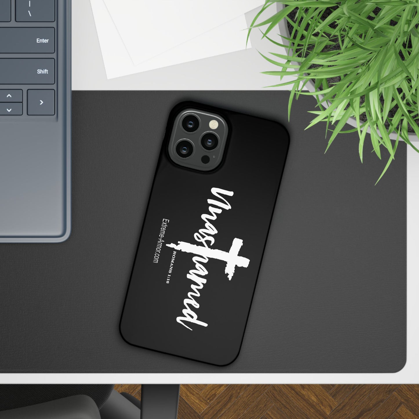 Unashamed Black Slim Phone Cases