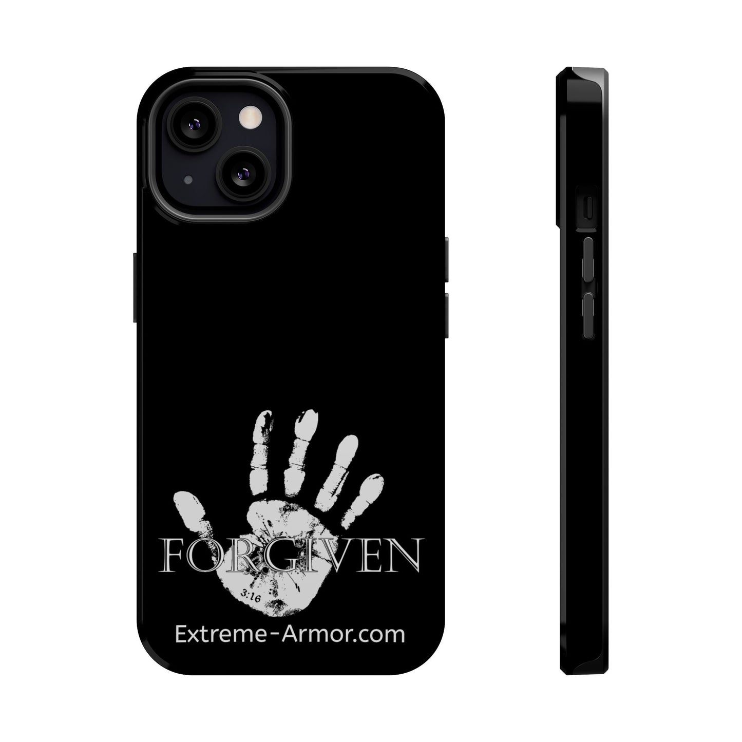 I-phone Magnetic Case (Forgiven) Black