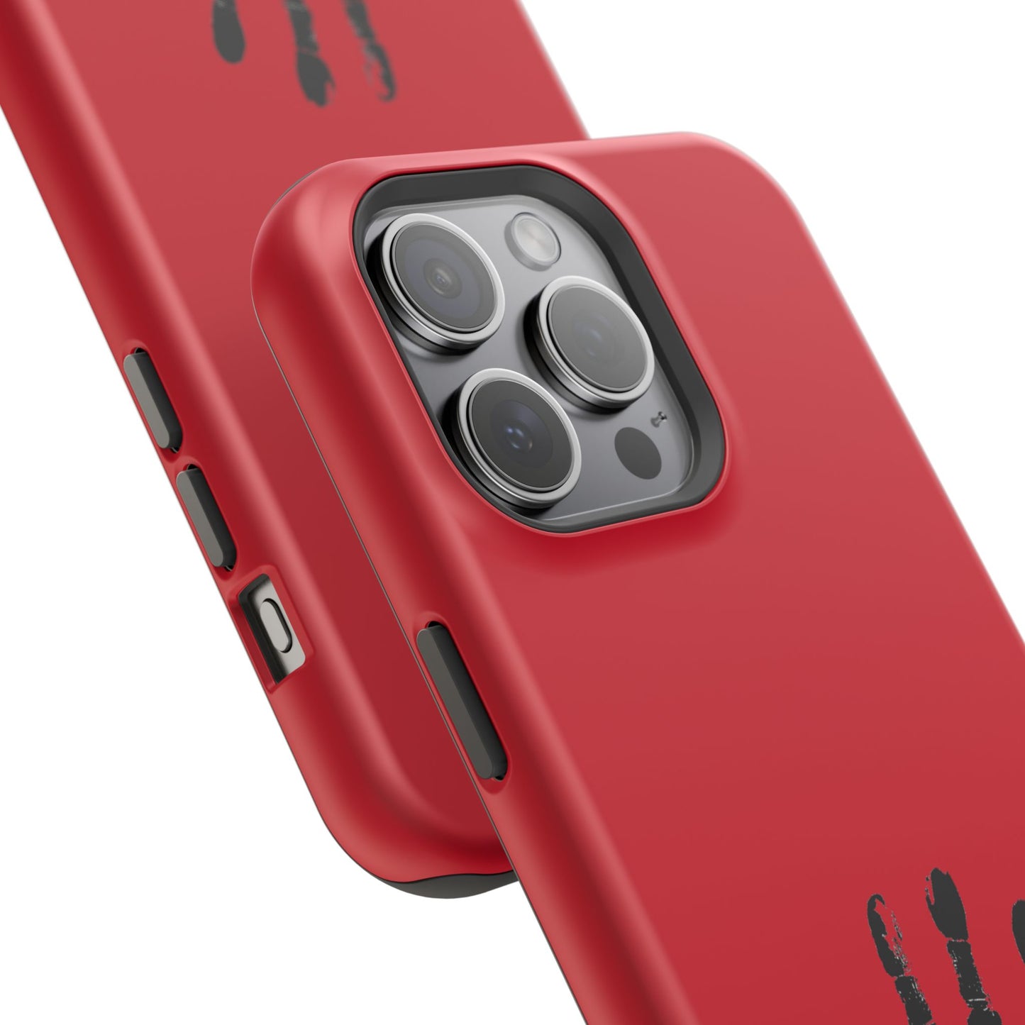 I-phone Magnetic Case (Forgiven) Red