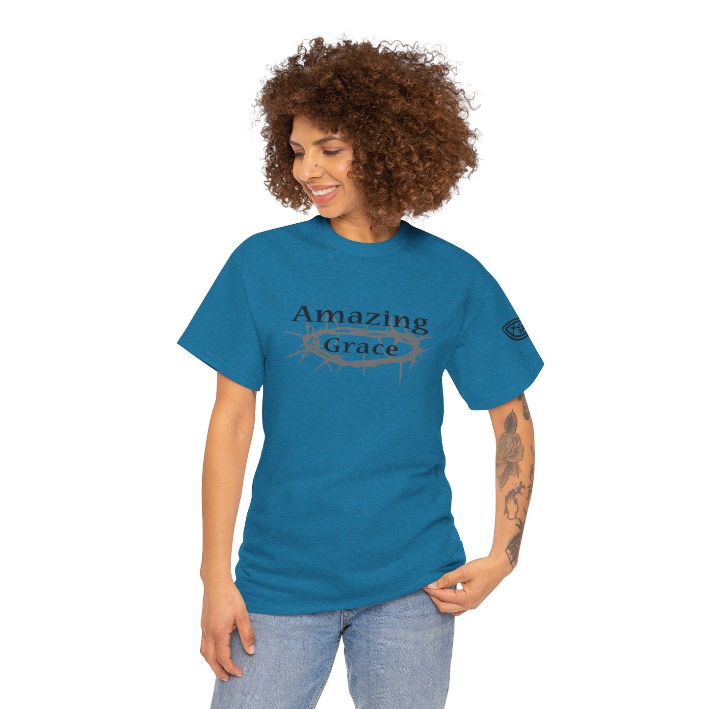 Amazing Grace Tee, Christian Shirt, Religious T-Shirt, Bible Verse Clothing, Unisex Top