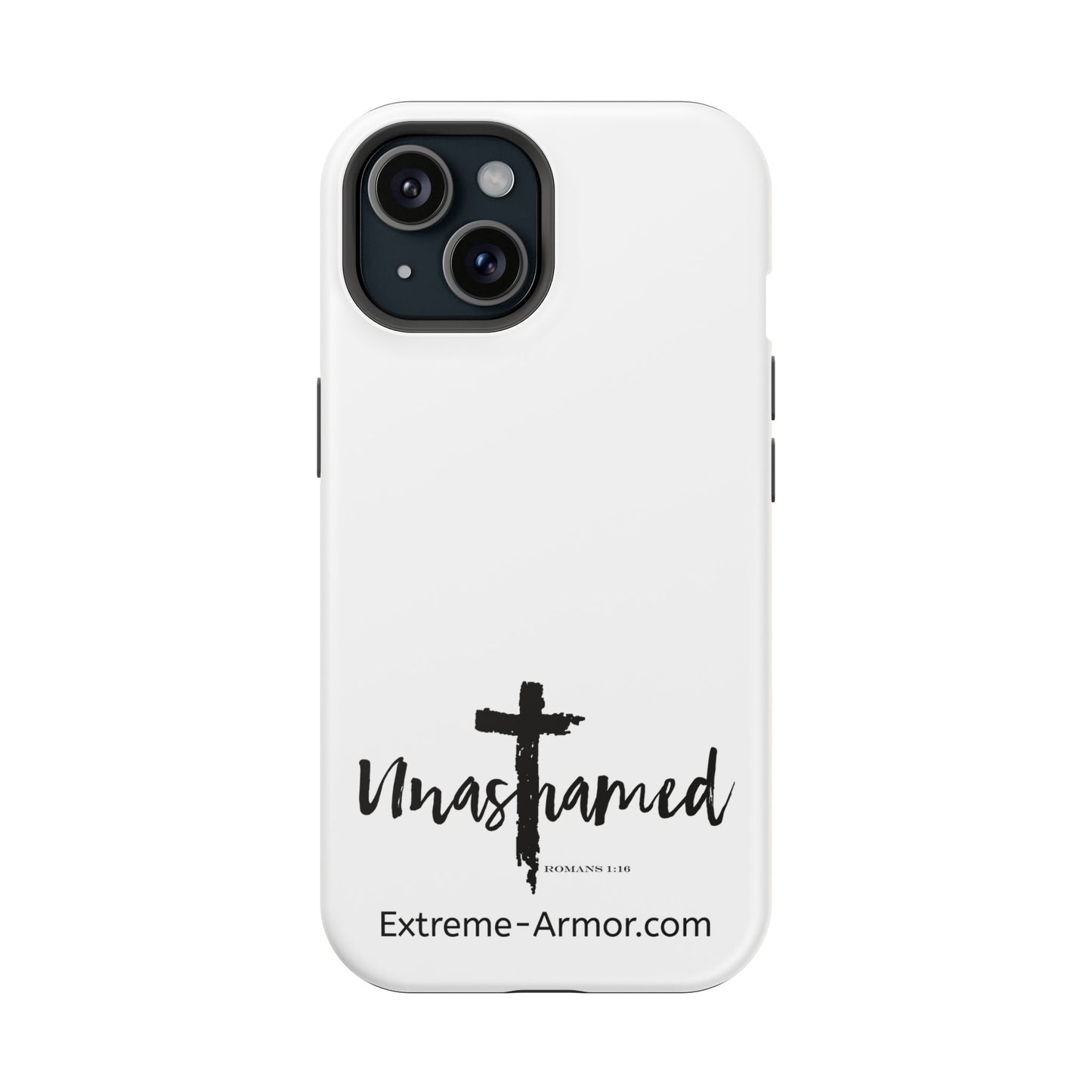 I-phone Magnetic Case (Unashamed) White