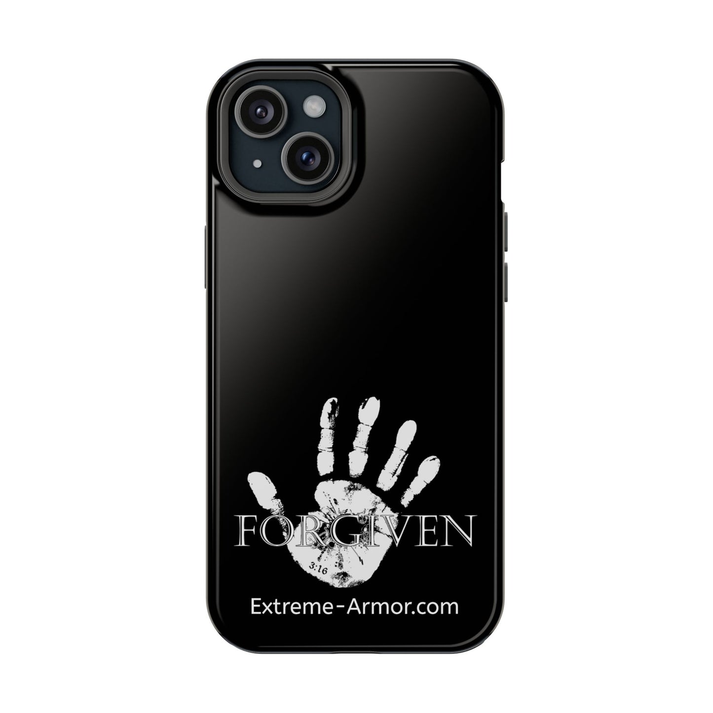 I-phone Magnetic Case (Forgiven) Black