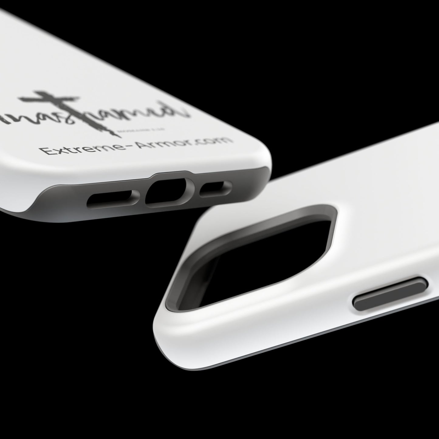 I-phone Magnetic Case (Unashamed) White