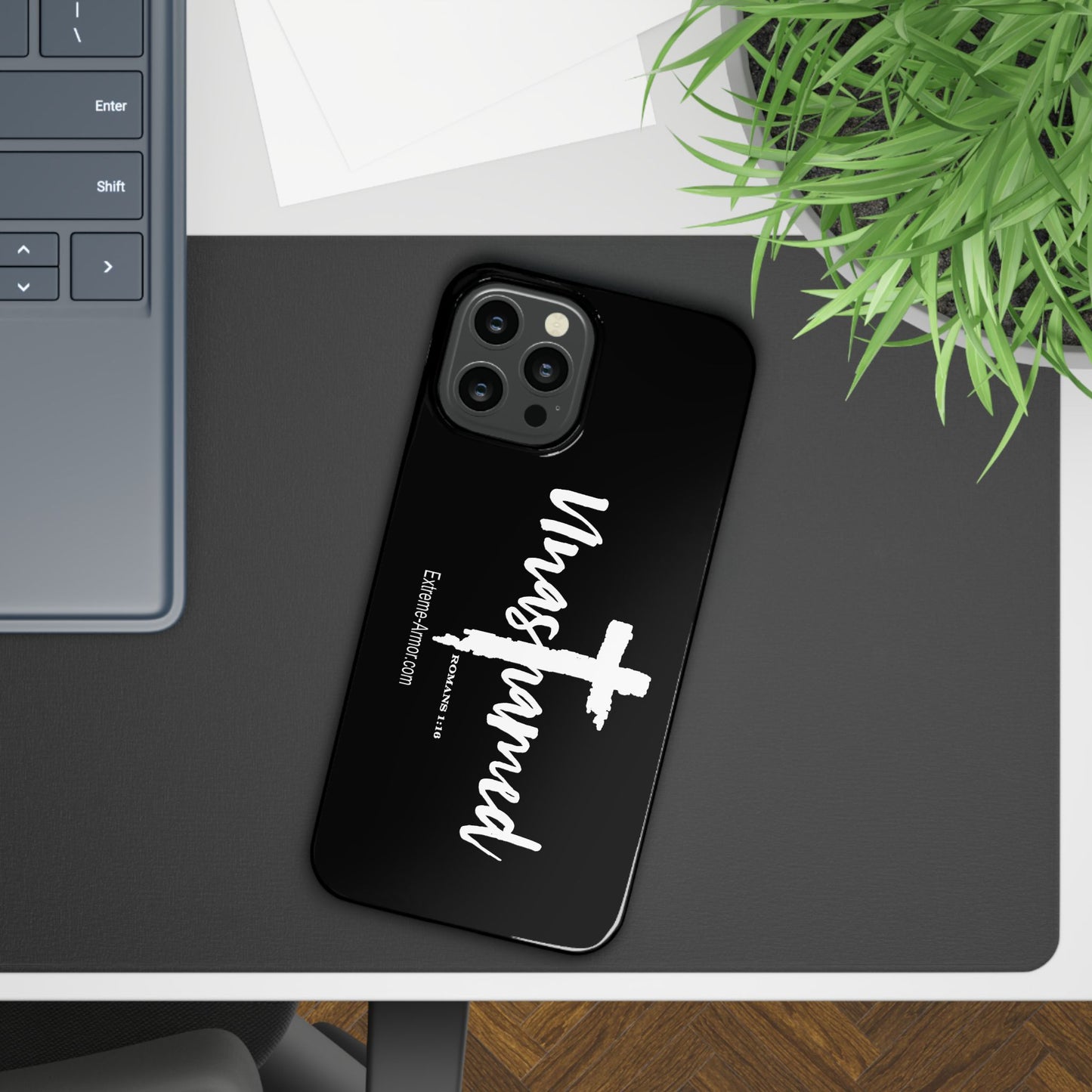 Unashamed Black Slim Phone Cases