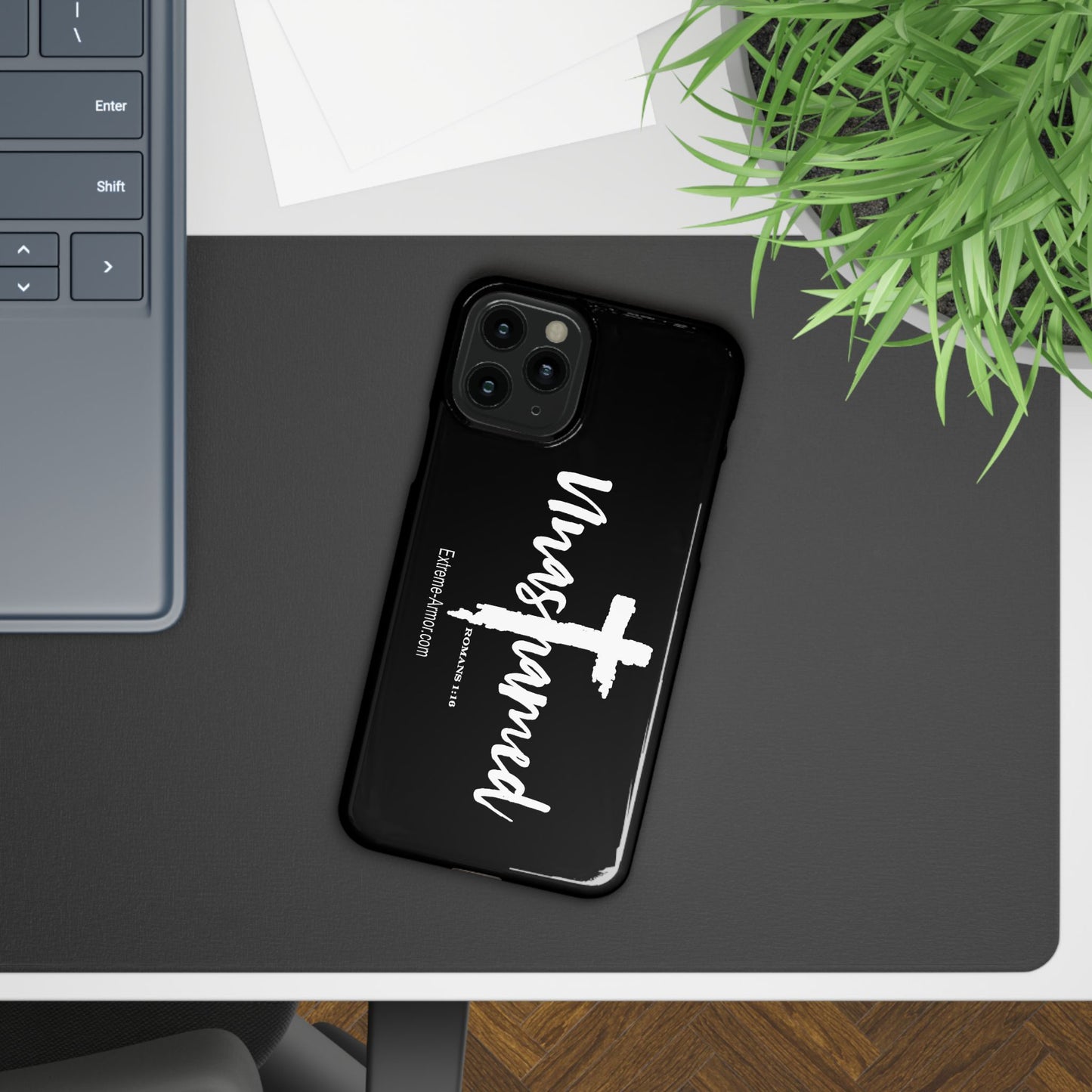 Unashamed Black Slim Phone Cases