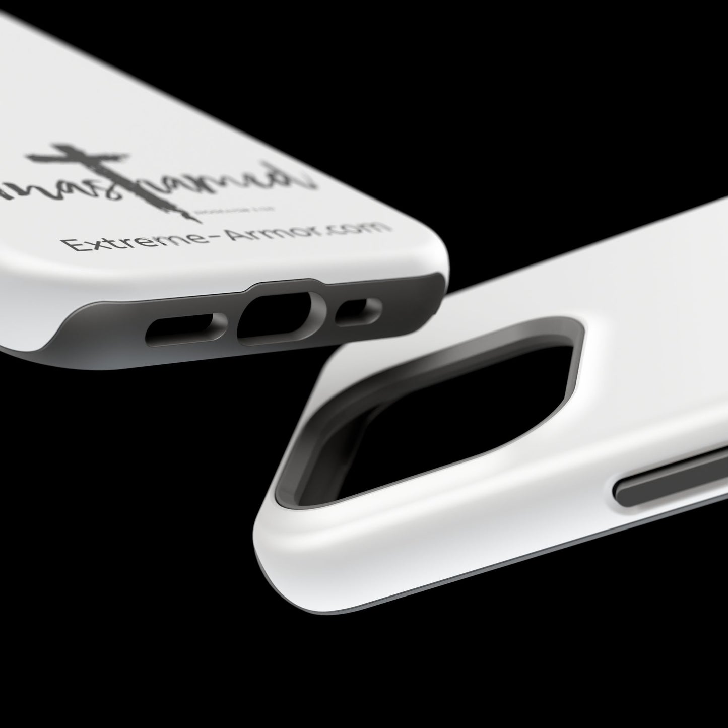 I-phone Magnetic Case (Unashamed) White